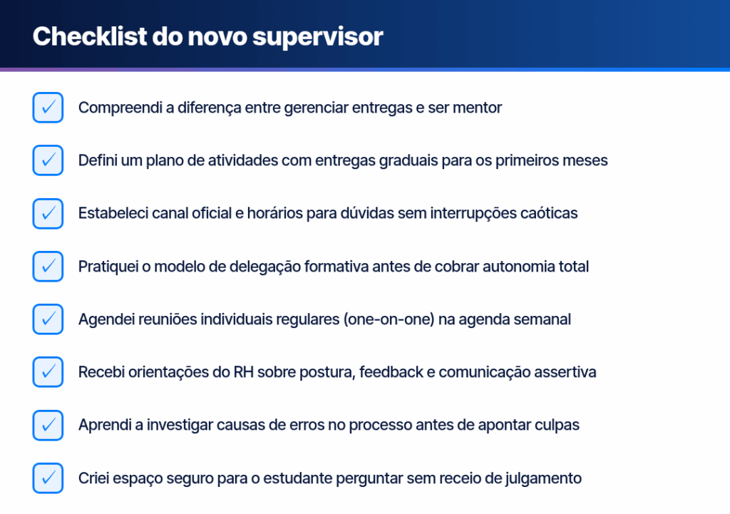 liderança de primeira viagem